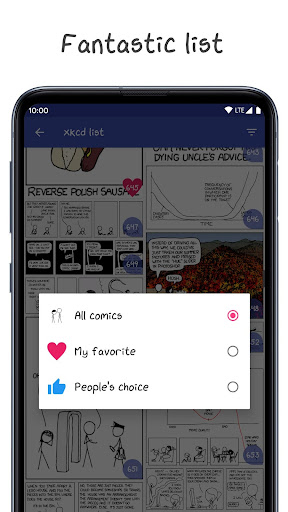 xkcd - comics viewer screenshot