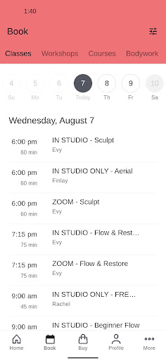 Heart Space Yoga & Bodyworks Screen 2