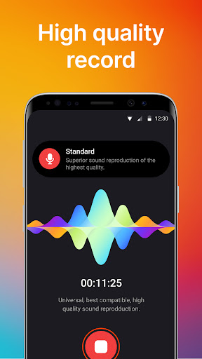 Android application Voice Recorder, Sound Recorder screenshort