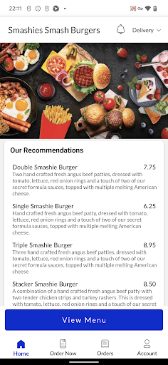 Smashies Smash Burgers Screen 2