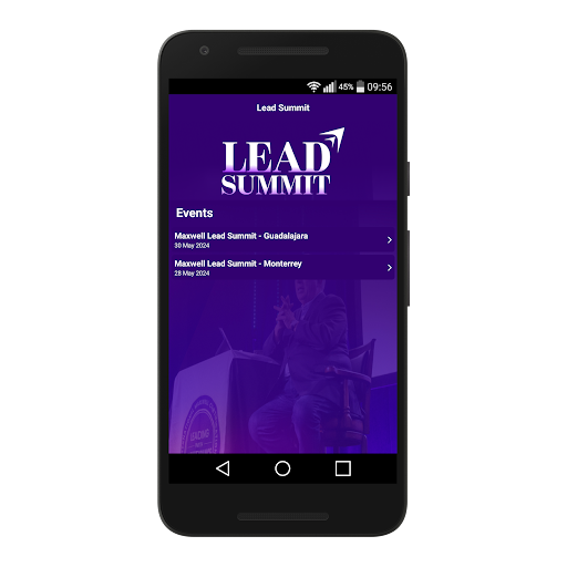Lead Summit App Screen 2