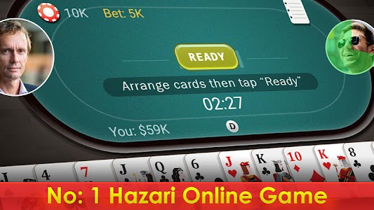 Hazari - 1000 Points Card Game Unknown