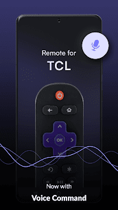 Remote control for TCL TVs 1