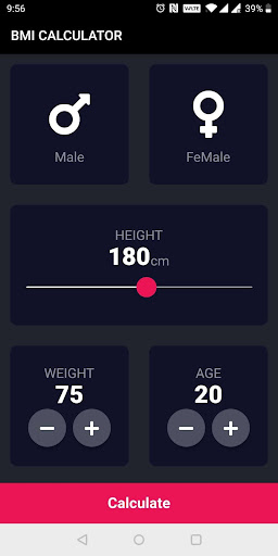 BMI – Body Mass Index Calculat Screenshot 1 - AppWisp.com