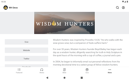 Screenshot of Wisdom Hunters