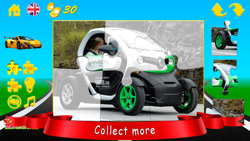 Puzzles cars Screen 3