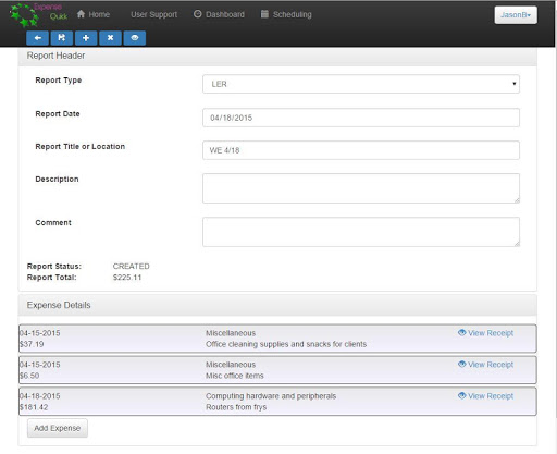 Expense Quick Screenshot 3 - AppWisp.com