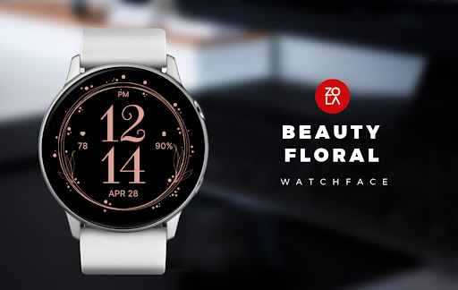 Beauty Floral Watch Face screenshot 0