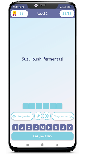 Android application Game Asah Otak Indonesia screenshort