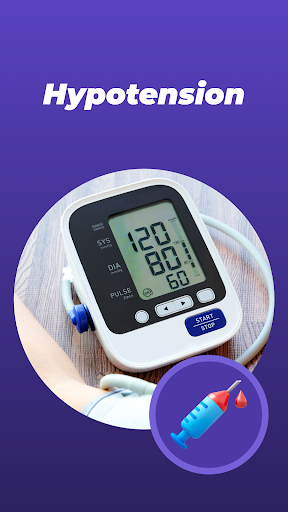 Blood Pressure Values Screen 3