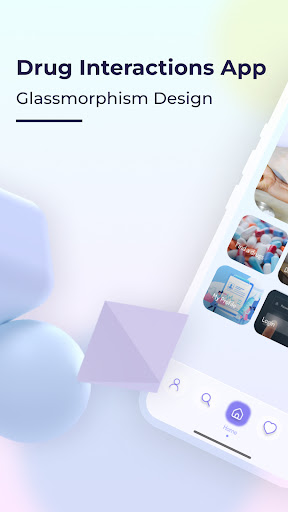 Android application Drug interaction screenshort