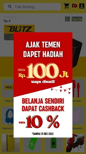 Android application BliMarT screenshort