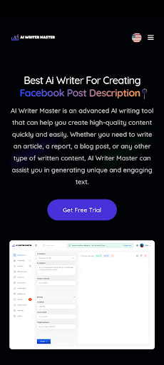 Android application AI Writer Master screenshort