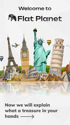 Android application Flat Planet－Audio Travel Guide screenshort