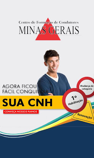 Android application CFC Minas Gerais screenshort