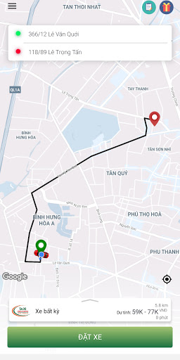 Taxi Phú Cường Cà Mau