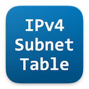 Subnet Table - IPv4 Subnet mask calculator