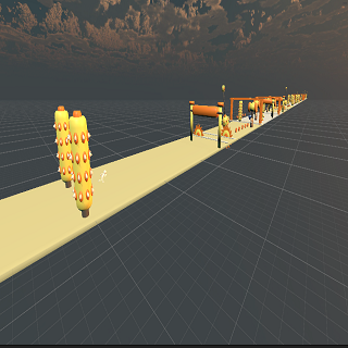 runner game Screen 3