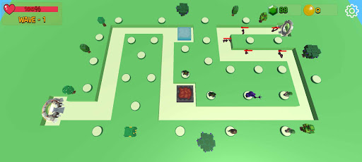 Android application Wizard Tower Defense screenshort