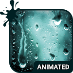 Cover Image of Tải xuống Bàn phím hoạt hình ngày mưa + Hình nền động  APK