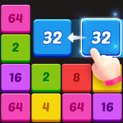Merge the Number - 2048 Puzzle  Icon