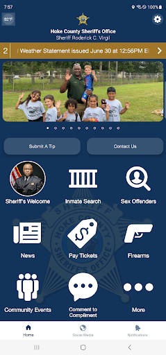 Android application Hoke County Sheriff's Office screenshort