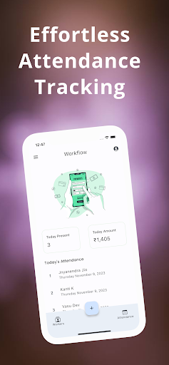 Workflow Screen 3