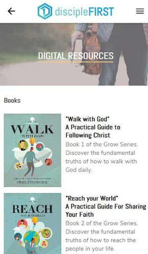 DiscipleFirst Screen 3