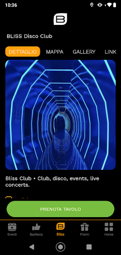 BLISS EVENTS Screen 3