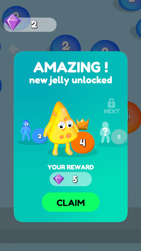 Jelly Man 2048 Screen 2