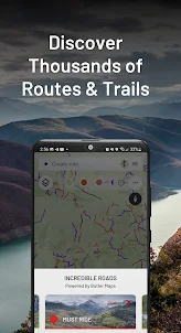 REVER-GPS motocicleta/paseos