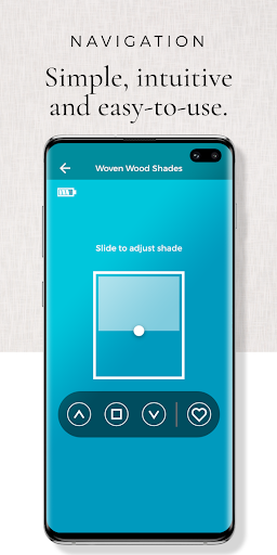 Android application Smart Shades 2.0 screenshort