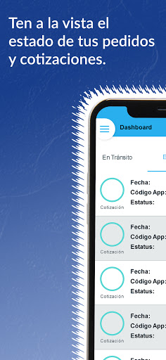 Android application Order at Phone screenshort