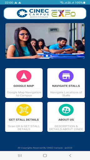 Android application Exhibit App screenshort