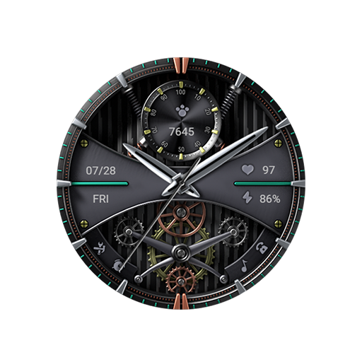 Grid texture For Wear OS logo