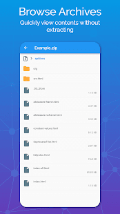 7zip & Zip - Zip File Manager Bildschirmfoto