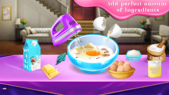 Game screenshot Fashion Doll- Girls Cake Games apk download