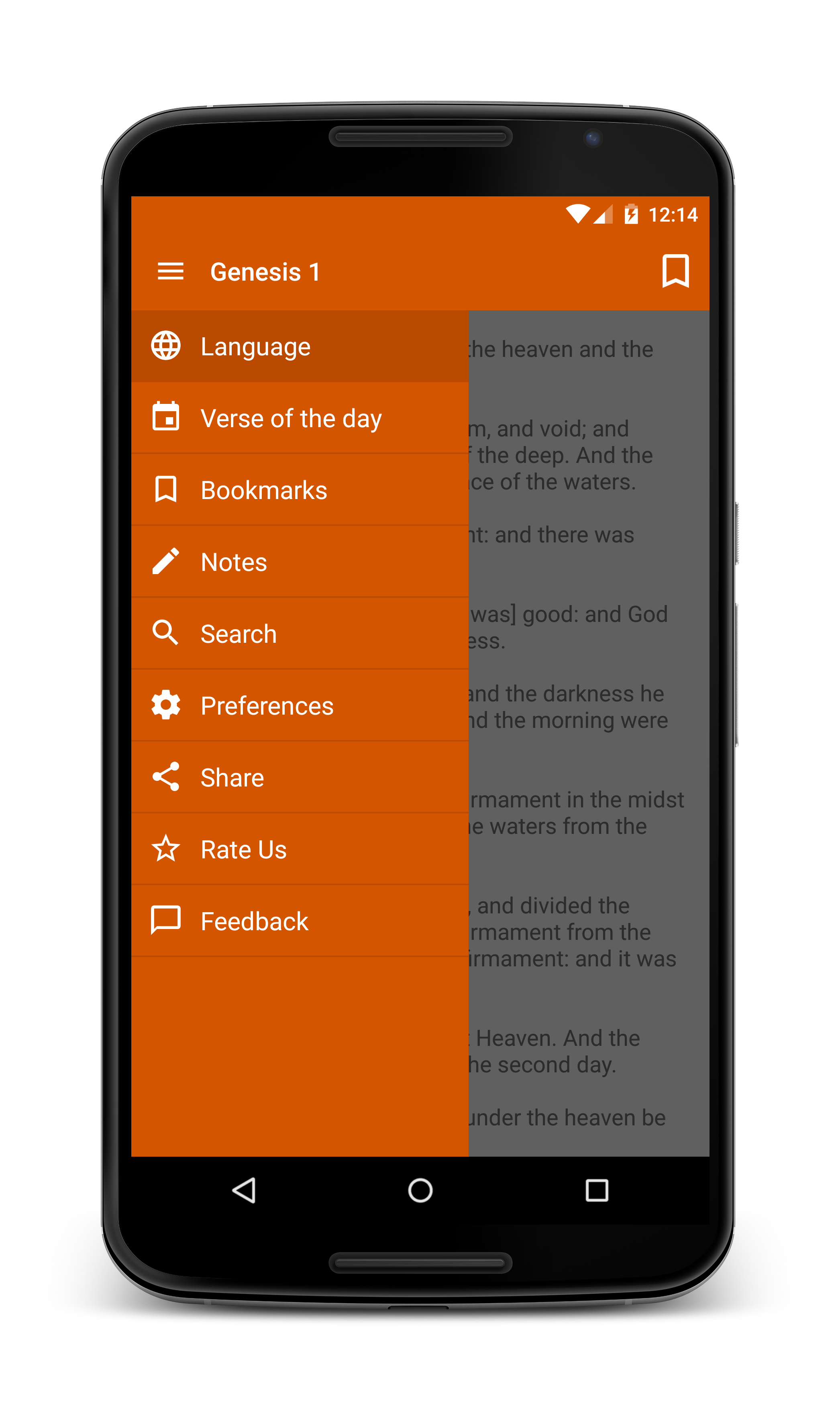 Android application Twi Bible screenshort