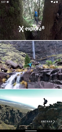 Android application Explora8 Islas screenshort