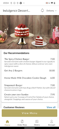 Indulgence Desserts Newcastle Screen 2