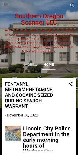 Android application Southern Oregon Scanner LLC screenshort
