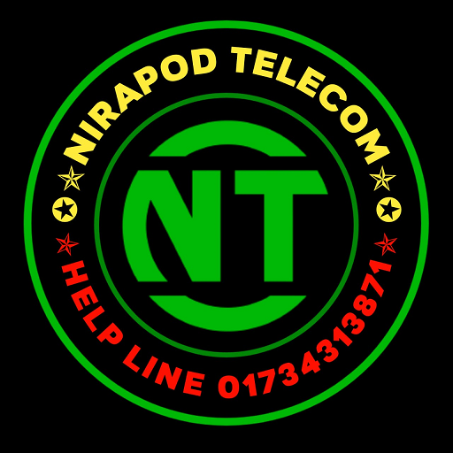 Nirapod Telecom logo