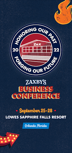 Android application Zaxby's Conferences screenshort