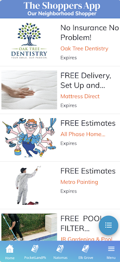 The Shoppers App Screen 2