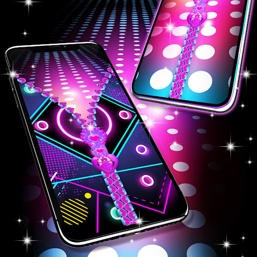 Neon zip locker Screen 3