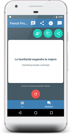 French Proverbs - Proverbes Screen 3