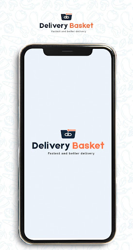 Android application Delivery Basket - Food & Groce screenshort