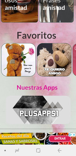 Frases de Amistad Osos tiernos Screen 2