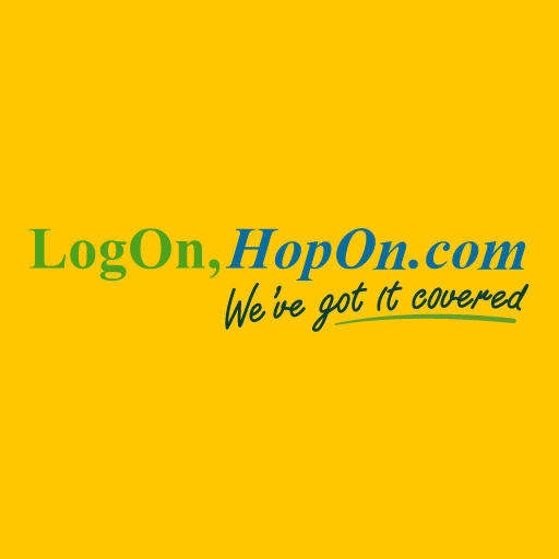 LogOnHopOn - Bus Booking App logo