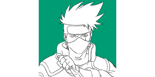 How to Draw Kakashi Hatake from Naruto - Really Easy Drawing